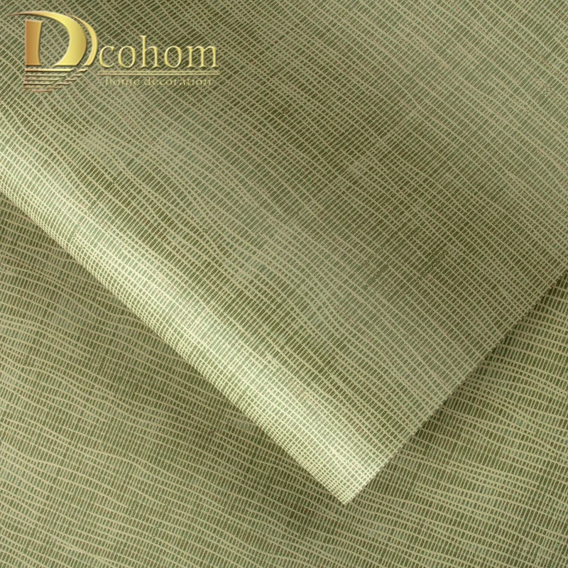 Белая синяя бежевая льняная рельефная текстурная однотонная настенная бумага