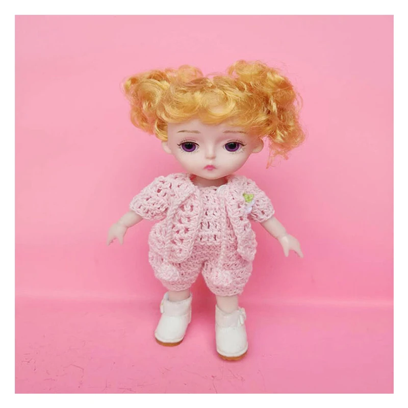 

1/8 BJD Кукла Одежда кукольный свитер 5 см длина для obitsu 11 1/8 BJD кукла аксессуары Одежда для куклы