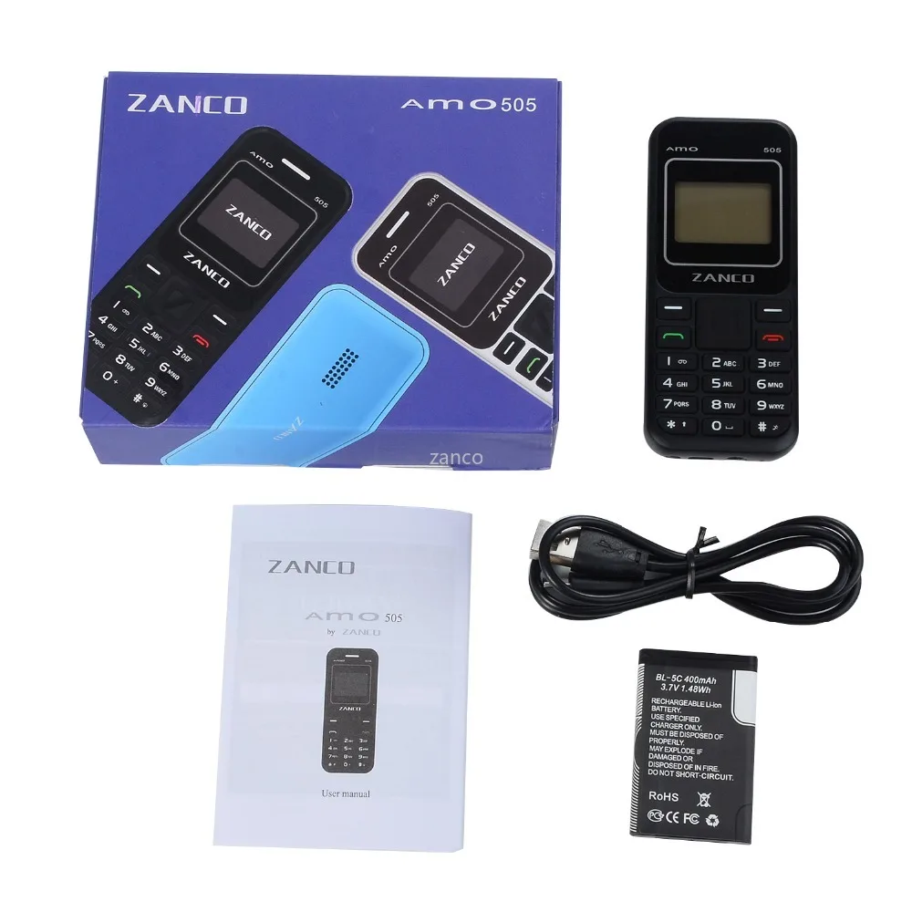 Функциональный телефон ZANCO AMO с экраном 505 1 44 дюймов|Смартфоны| |