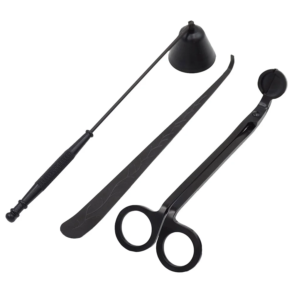 

Набор аксессуаров для свечей 3 в 1, набор инструментов для свечей (черный)