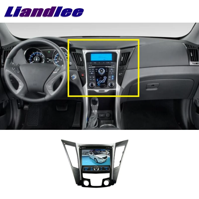 Для HYUNDAI SONATA I40 I45 YF 2009 ~ 2014 LiisLee мультимедийный ТВ DVD GPS аудио Hi Fi радио оригинальная