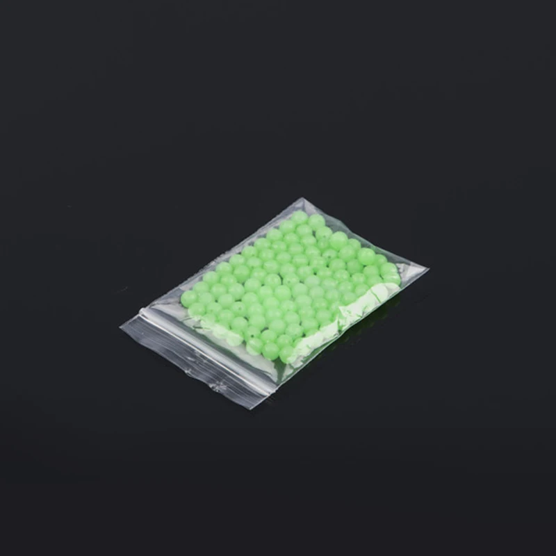 

100 шт. Твердые светящиеся рыболовные бусины поплавки круглый стопор светящиеся бусины рыболовные аксессуары насыпью поплавок для ночной ры...