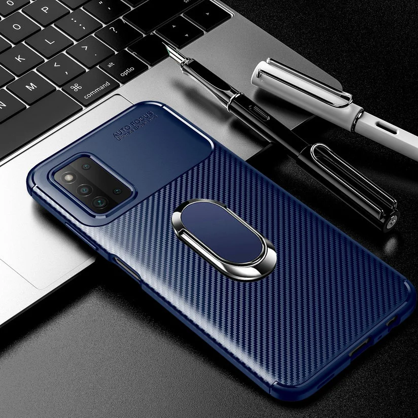 

Роскошный чехол-держатель для телефона Samsung Galaxy F52 A22 F62 M62 A82 A72 A52 A02 M02 A32 A12 A42 A02S, мягкий силиконовый чехол с кольцом на палец