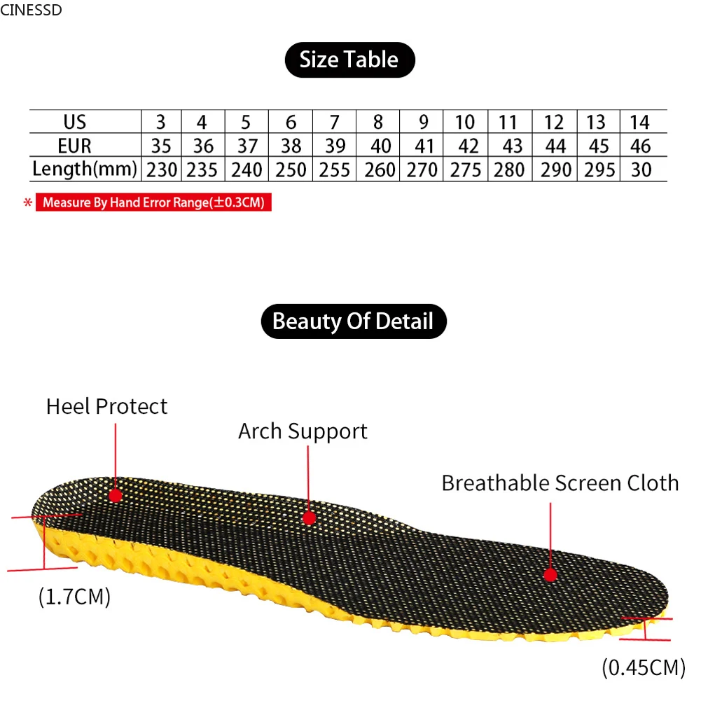 1 пара ортопедические стельки из пены с эффектом памяти | Обувь