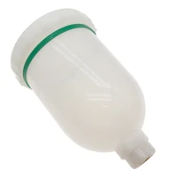 300ml plastic spray gun pot container for h2000 r100 hvlp gravity mini spray paint gun cup pot pneumatic tool accessories