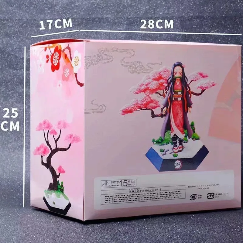 

19cm Demon Slayer Kimetsu no Yaiba figure Kamado Nezuko doll Anime Toy Collection Model Toy Action figure for gift