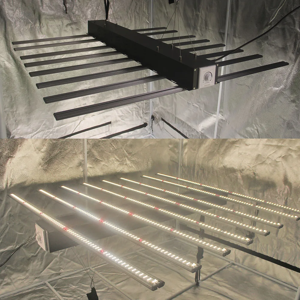 

Medical planting indoor coverage grow light 800w led grow light bar spectrum king heatsink