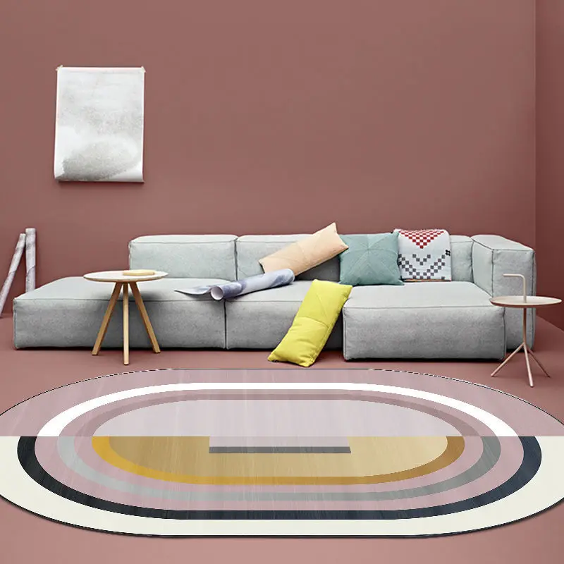 

Irregular Thick Round Carpet Living Room Home Round Bedroom Rug Computer Chair Floor Mat Kids Room Play Tent Rugs And Carpets