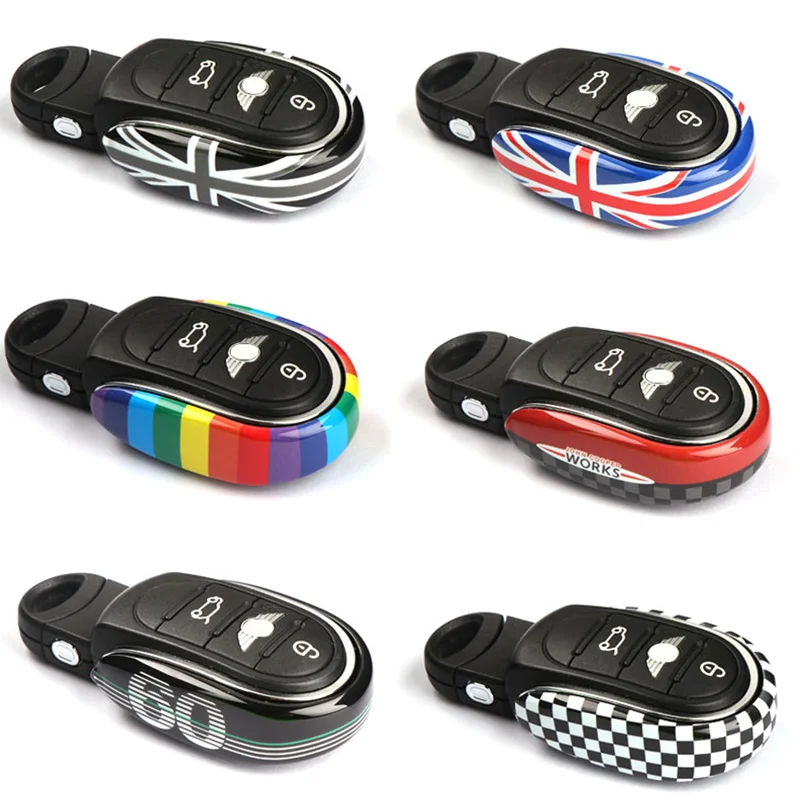 

Car Key Cover Fob Case Shell Key Protection For Mini Cooper S JCW One D F54 F55 F56 F57 F60 Clubman Countryman Car Accessories