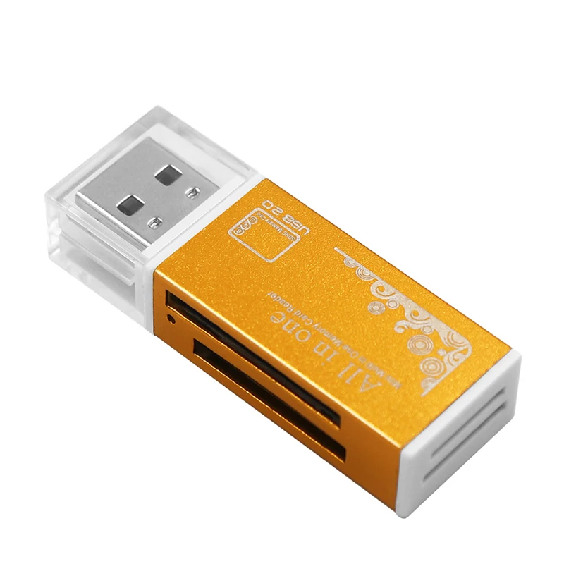 Устройство для чтения карт памяти USB 2 0 устройство SD/SDHC MMC/RS MMC TF/MicroSD MS/MS PRO/MS DUO