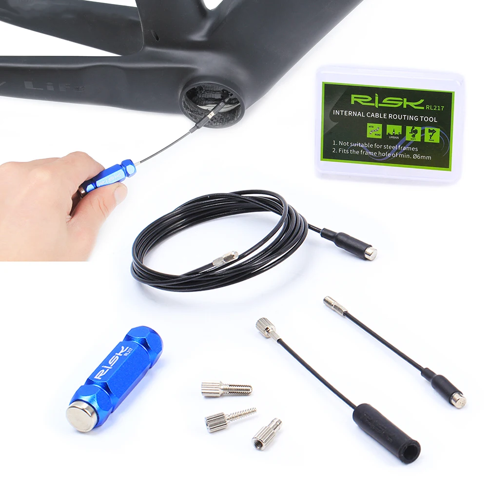 

Bicycle Internal Cable Routing Tool Shift Cable Hydraulic Wire Inner Cable Guide With Magnet For Bike Frame Shift Hydraulic Wire