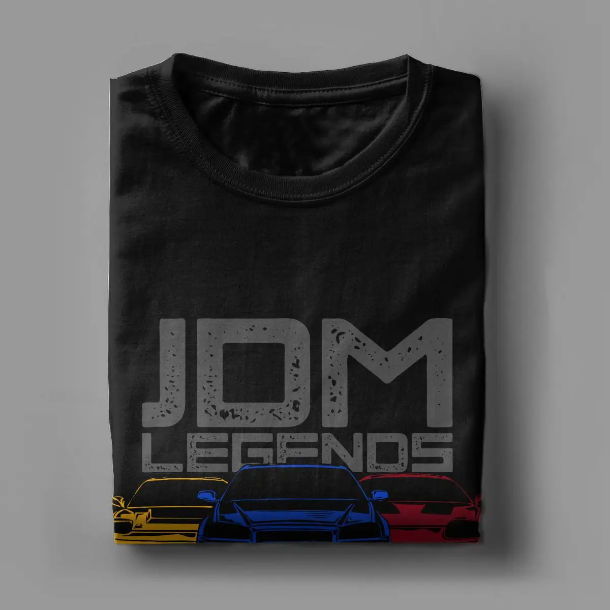 Футболка JDM Legend для мужчин 100% хлопок с круглым вырезом и коротким рукавом |