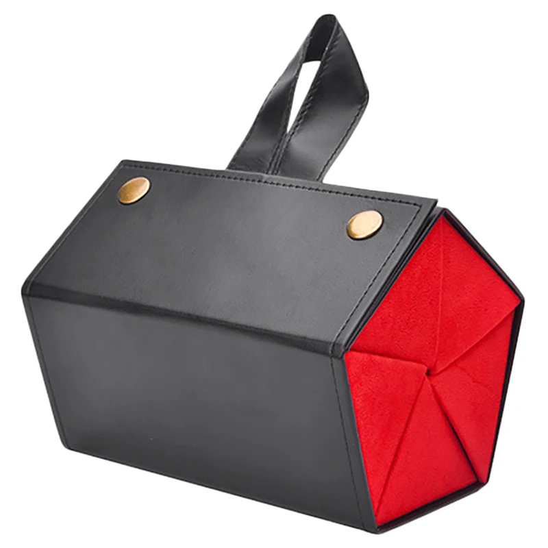 Футляр для очков женский дорожный модный лоток из искусственной кожи 5 предметов