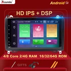 Автомагнитола 2 Din, 4 Гб, Android 11, мультимедийный плеер для Mercedes Sprinter Benz B200 Vito W639 Viano B Class W169 W245 W209 GPS Navi