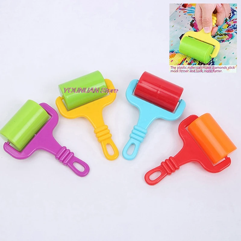 

Diamond Painting Roller Cross Stitch Accessories Clay Plastic Rolling Tools DIY