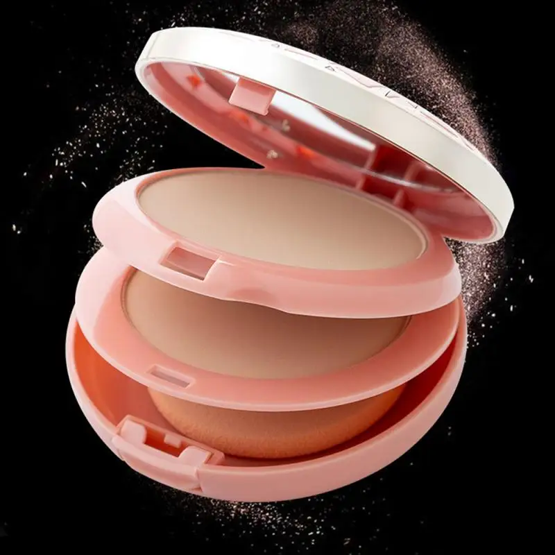 Натуральный консилер водостойкая осветляющая пудра для жирной кожи