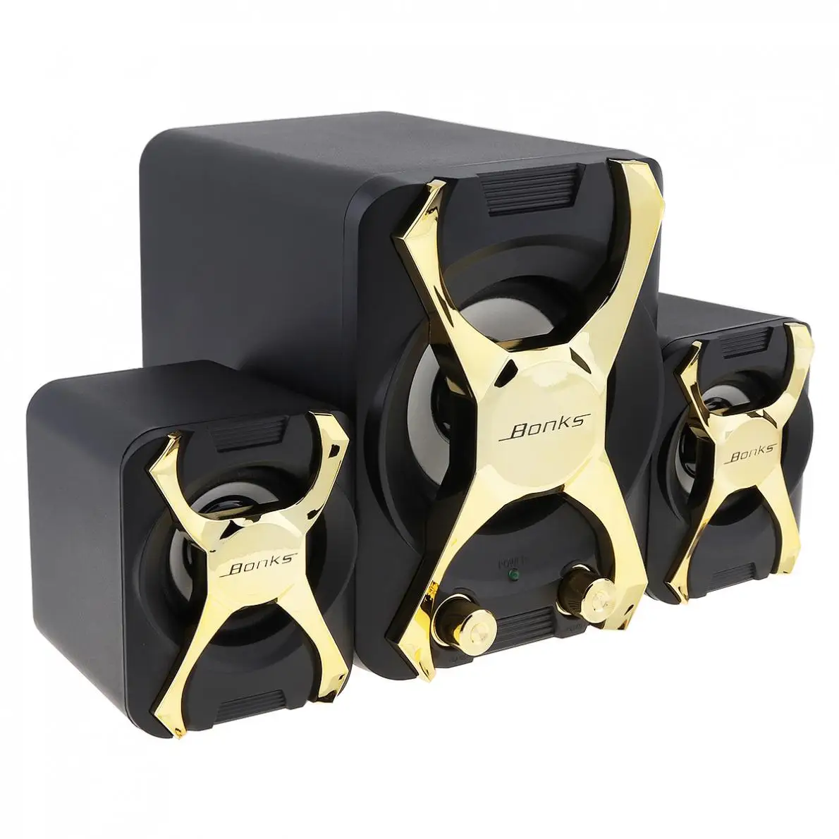 Bonks K2 комбинированные колонки для ноутбука с энергичной регулировкой басов и