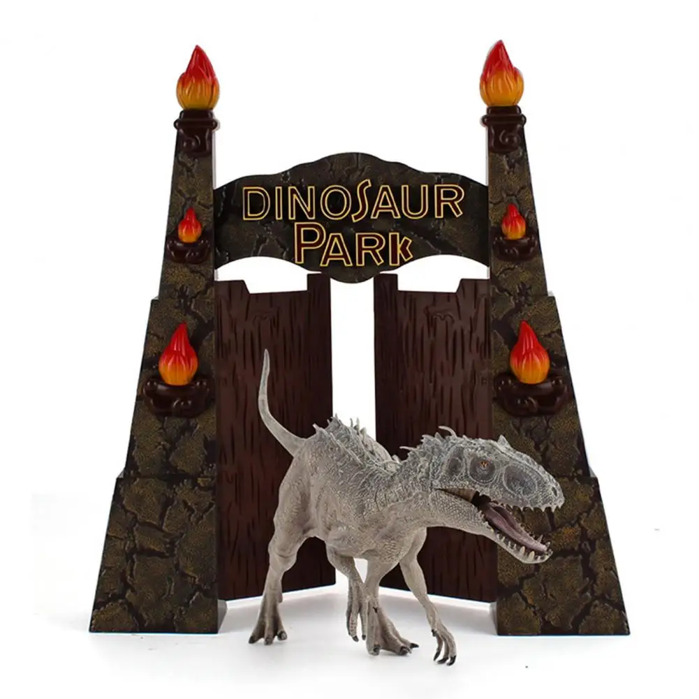 

Craft Decoration Miniature Simulation PVC Farm Doorframe Ornament for Desktop Kids Educational Toys for Children Gifts