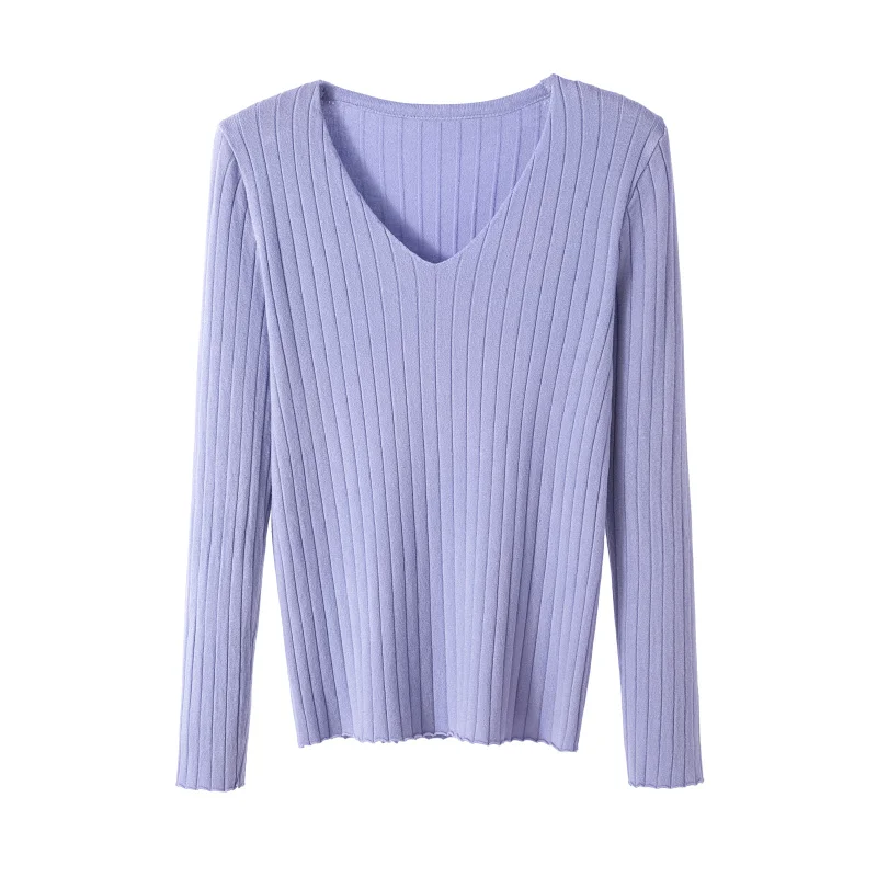 

New jumper Autumn Winter V-neck Sweater Women Slim Knit warm soft sweater women Long-Sleeved Pullovers knitted sweater Top 2020