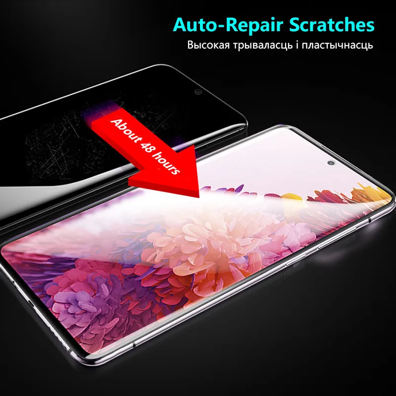 1 3 шт гидрогелевая пленка для samsung galaxy s20 fe стекло на note 20 ultra glass s plus защитная ноут