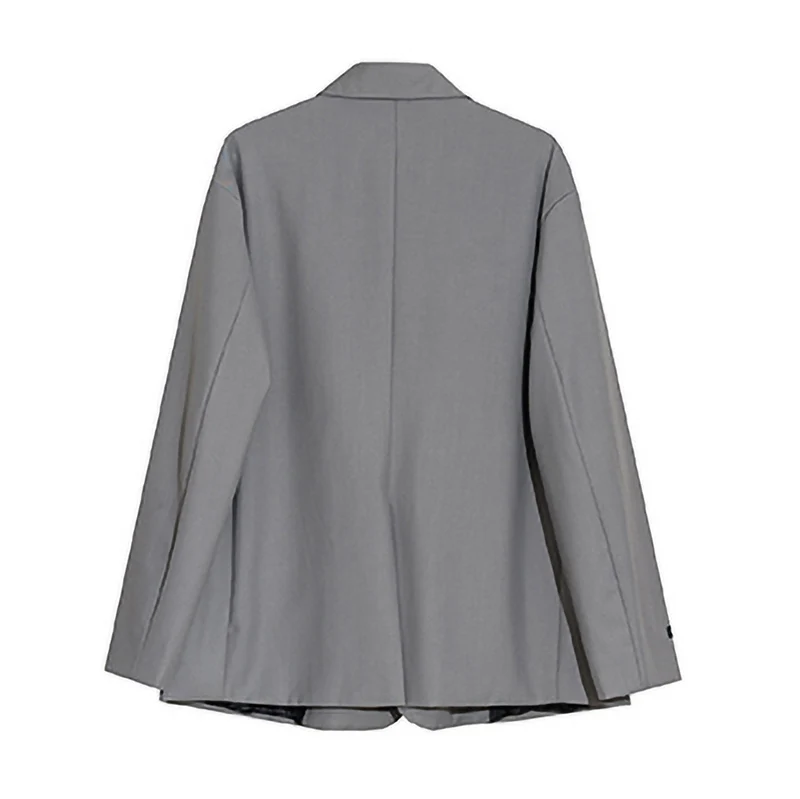 New Autumn 2021 Notched Blazers Women Shoulder Bag Bear Jacket Coat Loose Single Breasted England Style Casual Female |