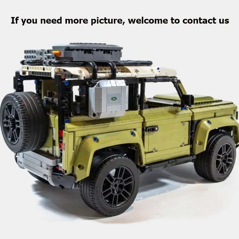 Конструктор MOC 42110 Радиоуправляемый автомобиль внедорожник модель 93018 блоки Land