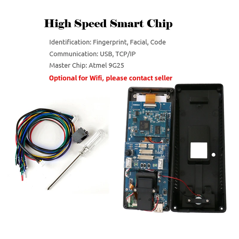 Биометрическое распознавание лица сканер отпечатков пальцев управление