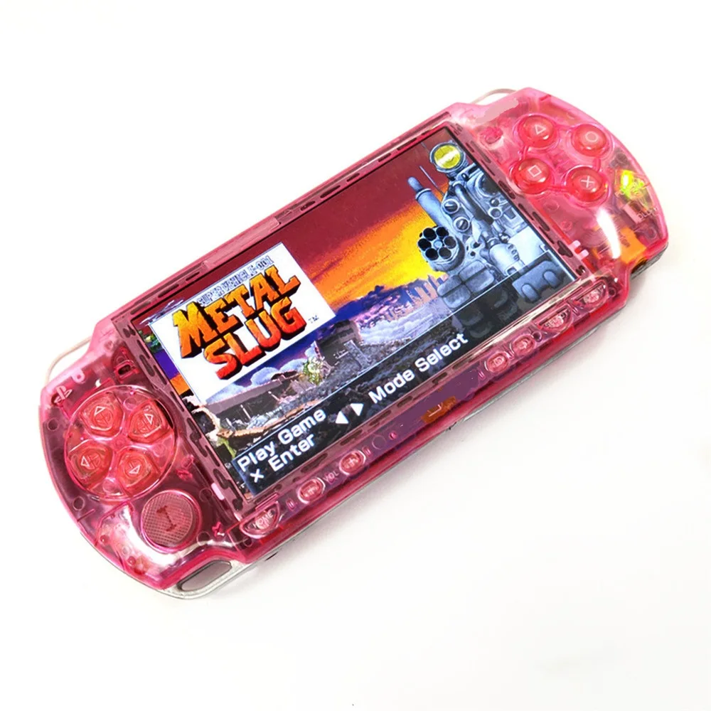 Профессиональный отремонтированный для sony psp 2000 портативная системная игровая