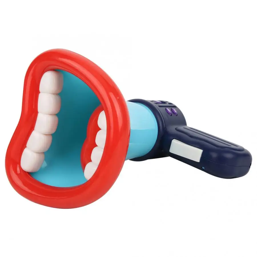 Мини ручной Рог детские забавные преобразователь голоса громкоговоритель
