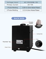 New SUNKKO 737G Battery Spot welder 15kw LED light Spot Welding Machine for 18650 battery pack welding precision spot welders