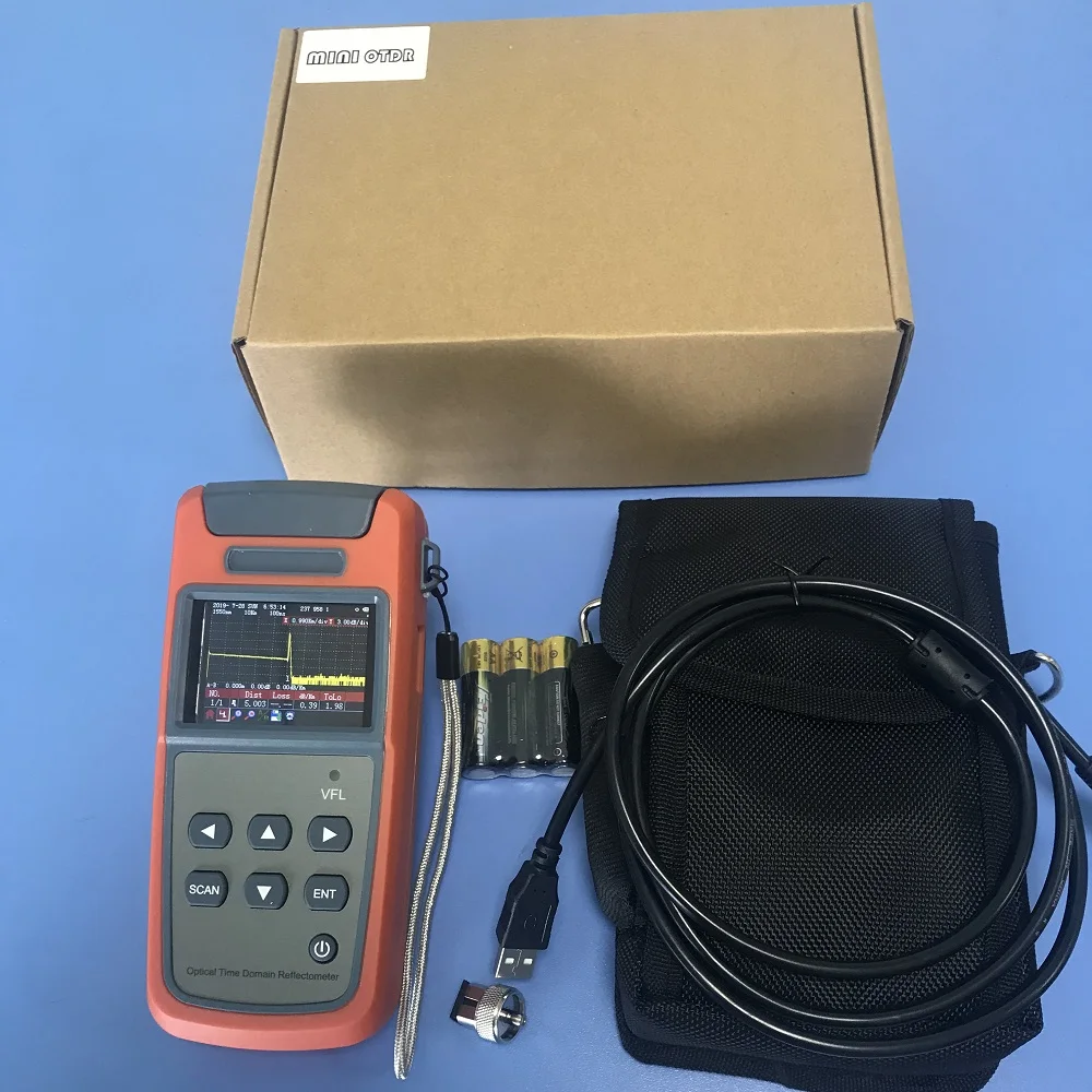 Joinwit Mini OTDR Fiber Ranger JW3305A Визуальный дефектоскоп Обнаружение неисправностей и