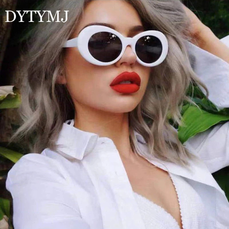 

DYTYMJ 2020 Luxury Oval Sunglasses Women Brand Designer Glasses Women Vintage Eyeglasses Women/Men Mirror Vintage Oculos De Sol