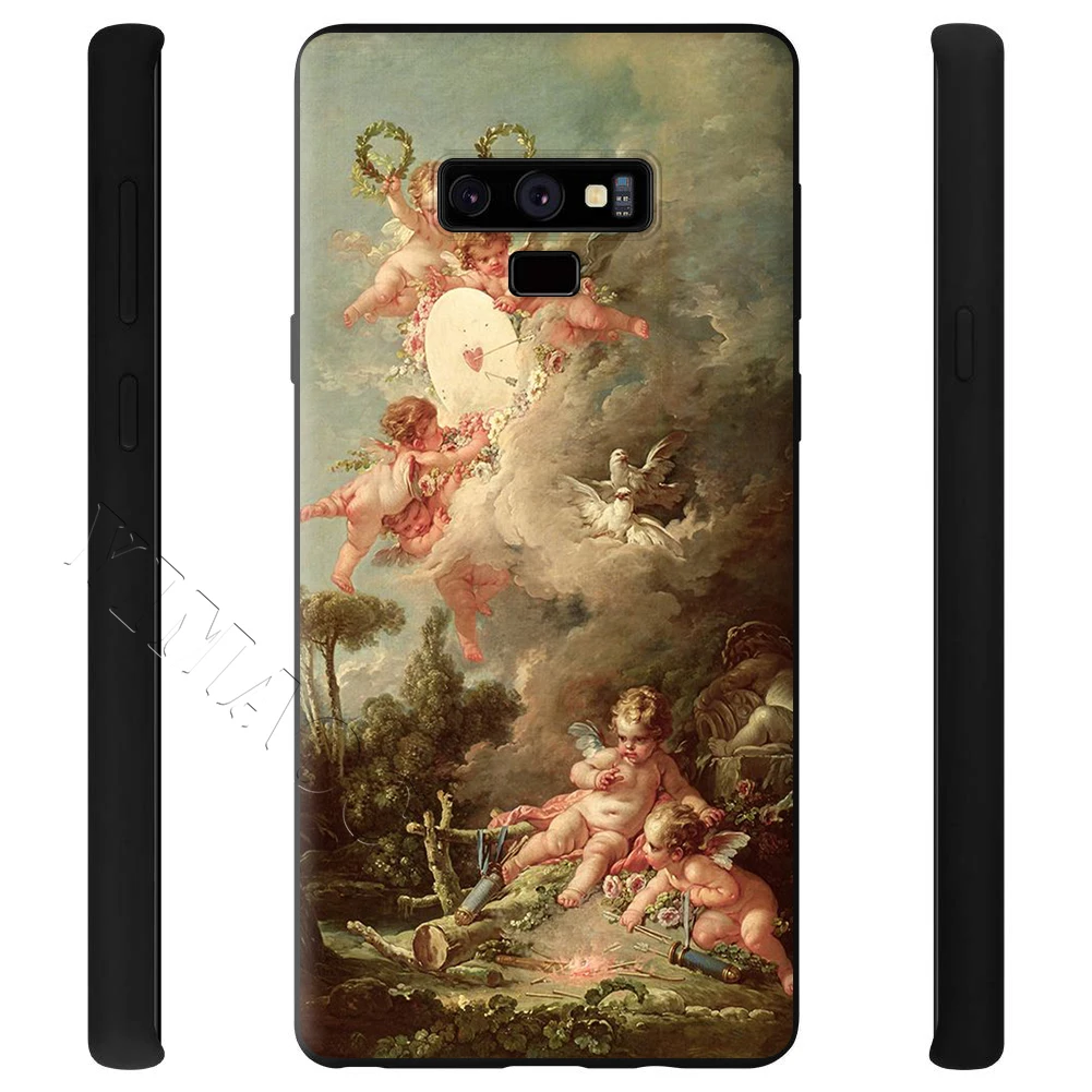 Чехлы для телефонов Samsung Note 9 мягкий силиконовый чехол Galaxy Note9 E-5 Coque Funda Роскошный