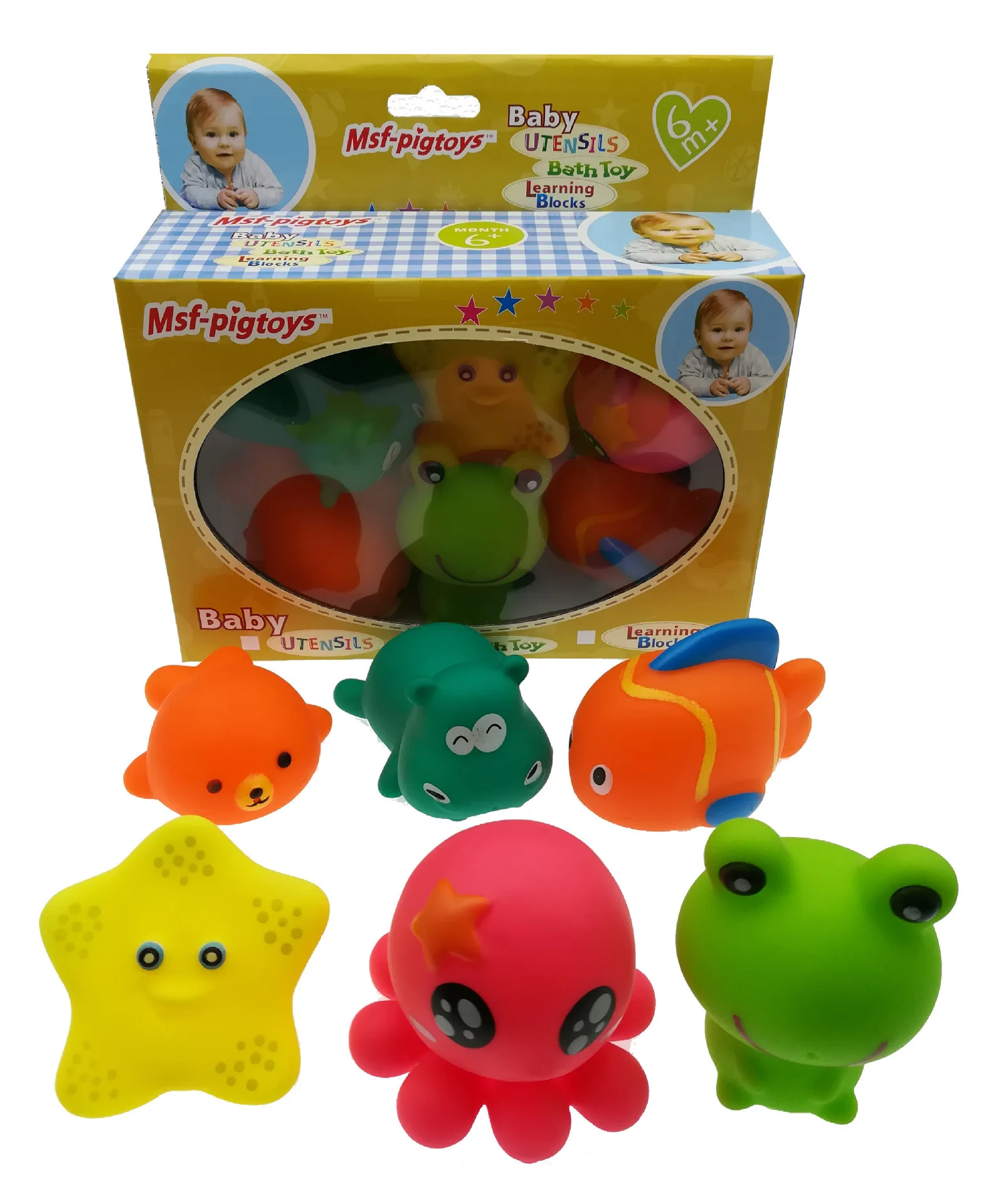 

Children's Bath Toys Baby Baby Bathroom Toys Water Spray Octopus Play Water Dolphin Shower Play Water Toys