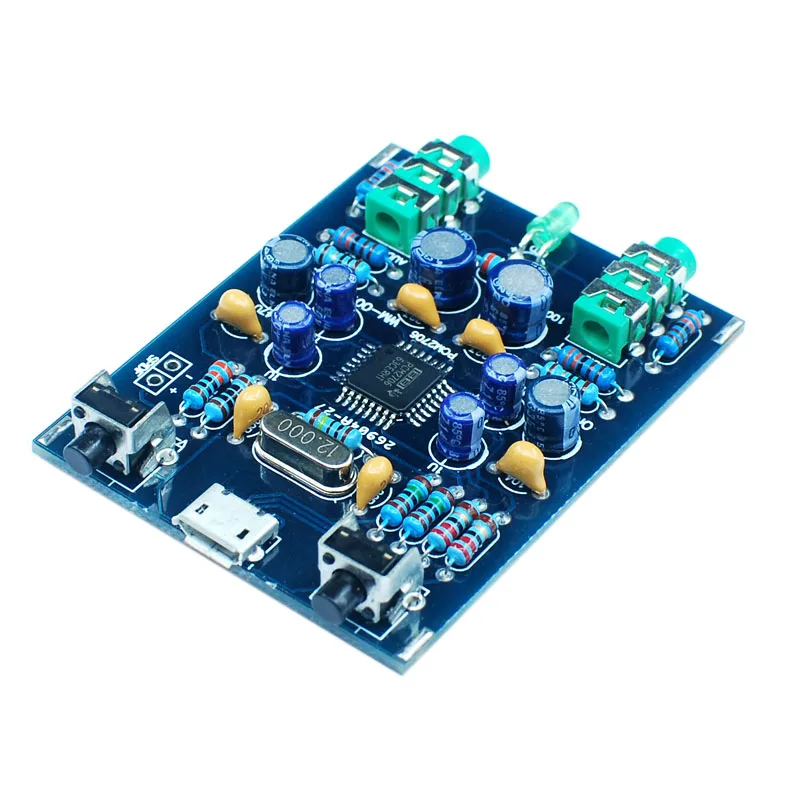 PCM2706 HI USB звуковая карта DIY Kit DAC SPDIF Android совместимый MicroUSB Windows без драйвера Plug and