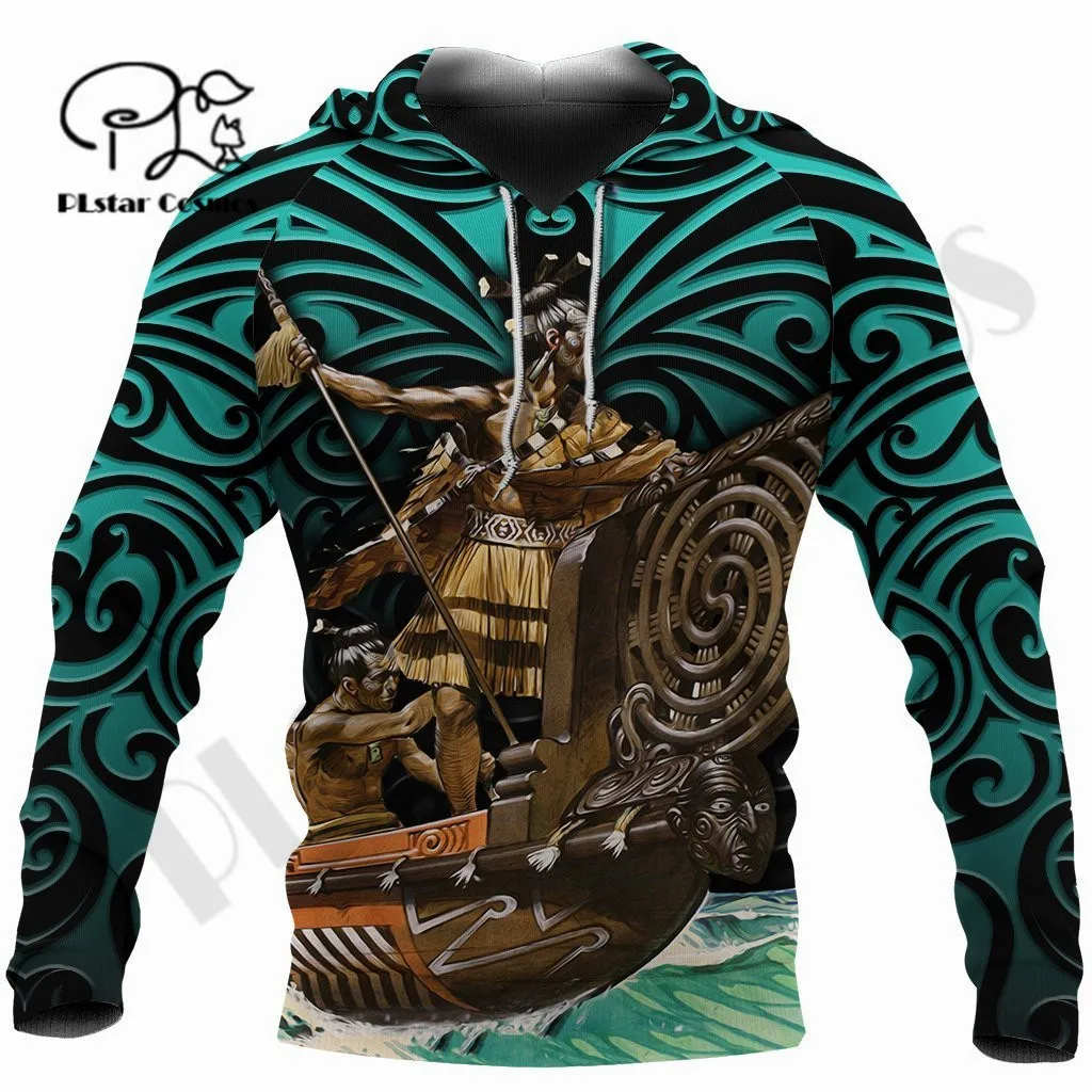 

PLstar Cosmos 3DPrint Newest Maori Aotearoa New Zealand Art Unique Harajuku Pullover Streetwear Unisex Hoodies/Sweatshirt/Zip -3