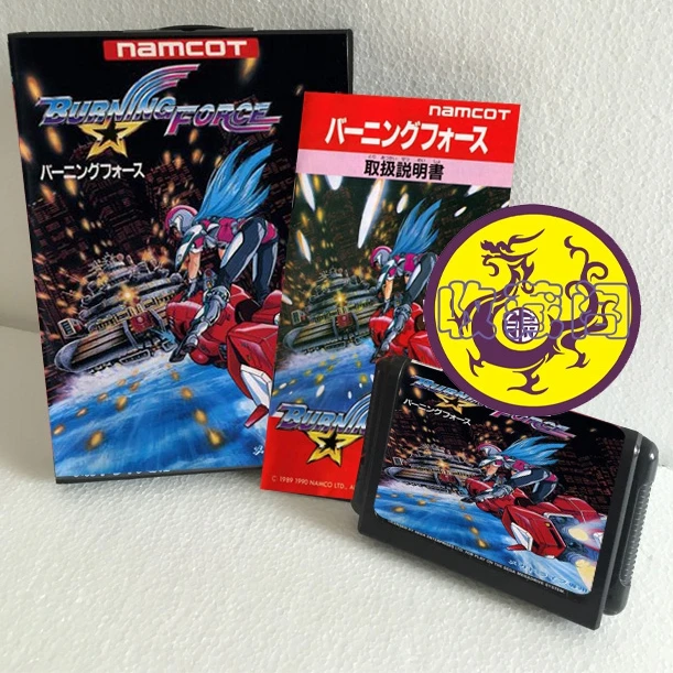 

Сжигающее усилие с коробкой и ручной 16-битной игровой картой MD для Sega Mega Drive для Genesis