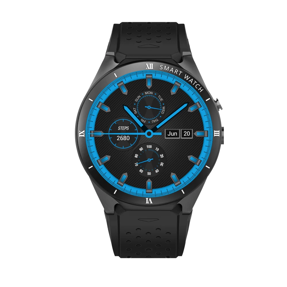 

TIPTOP Pro Android 7.0 Smart Watch 1GB + 16GB Bluetooth 4.0 WIFI 3G Smartwatch men Wristwatch Support Google store Voice GPS Map