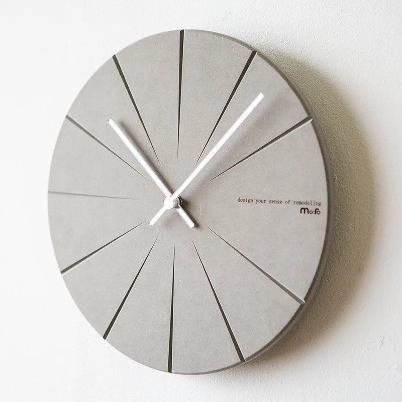 

Скандинавские бесшумные настенные часы, креативные современные минималистичные часы для гостиной, модные настольные настенные часы для сп...