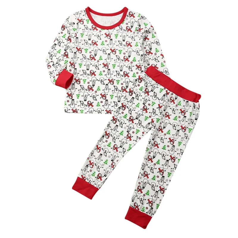 Детский комплект домашней одежды из двух предметов брюки с длинными рукавами