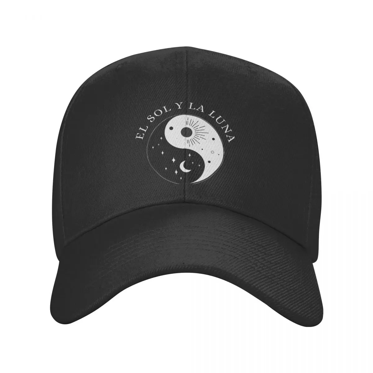 

El Sol Y La Luna Yin Yang Meaning Love Caps Adult Outdoor Hats Sun Caps Sun Caps Adjustable Polyester Baseball Cap Summer