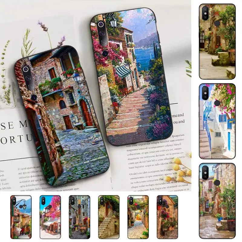 

FHNBLJ travel italy France London Flower World Places Phone Case for Xiaomi mi 9 8 10 5 6 lite F1 SE Max 3 2 mix 2s