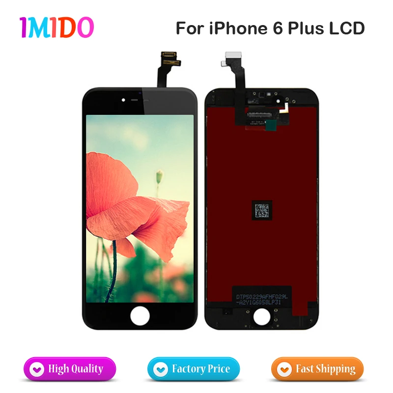 10Pcs Grade AAA+++ LCD Screen For iPhone 6 6S 7 8 Plus Display with 3D Touch Support ID Digitizer Assembly Replacement | Мобильные