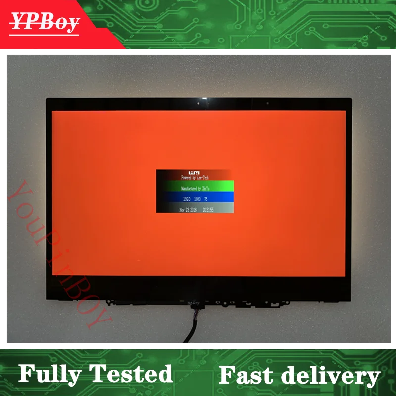 Сменный сенсорный ЖК экран для Lenovo Yoga 720 12IKB 81B5 12 с рамкой D10P94922 FHD|ЖК-экран