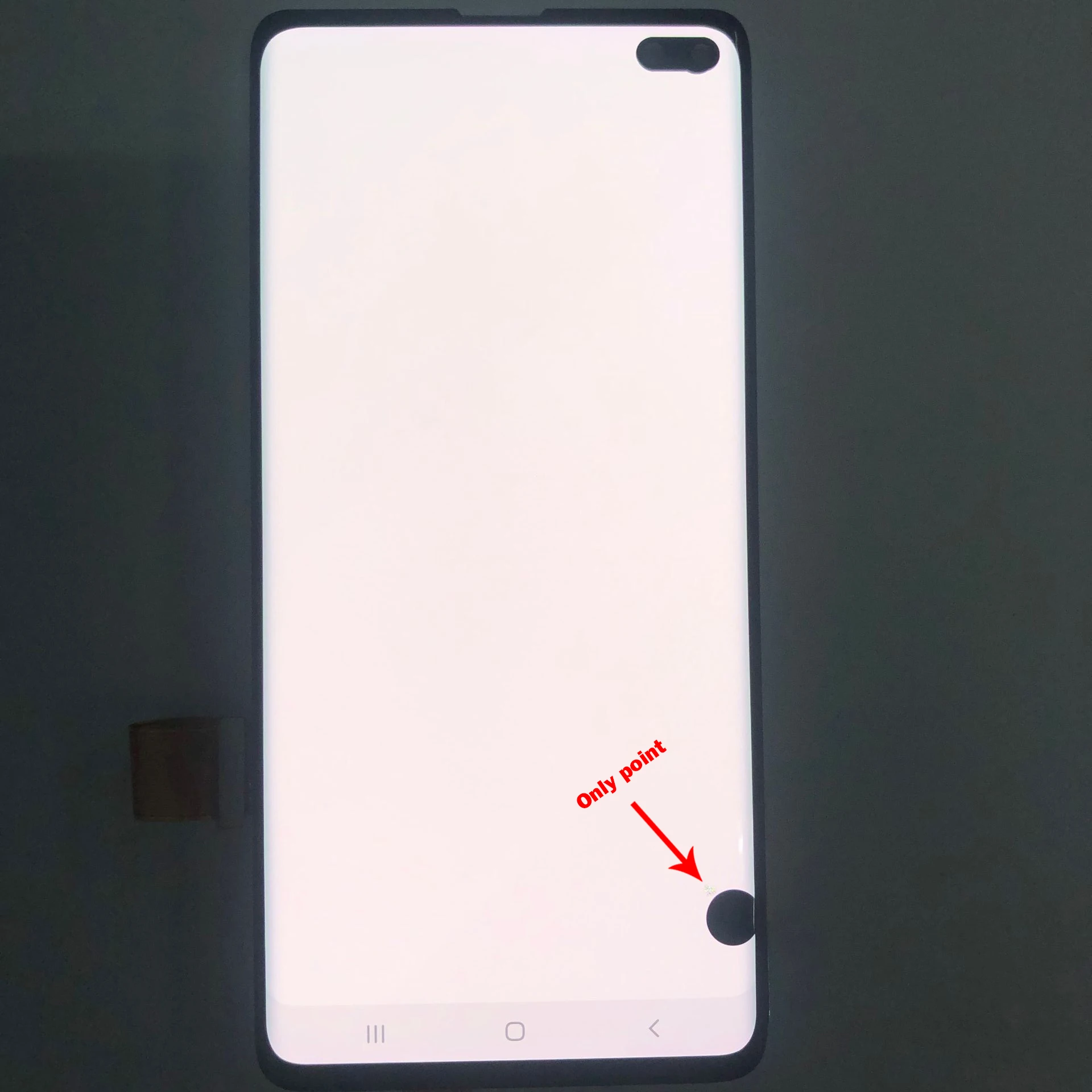 Punto de l&iacute;nea de Selecci&oacute;n &uacute;nica para Samsung S10 + G975, pantalla LCD, digitalizador de pantalla t&aacute;ctil S10 Plus G975W G975F sin marco-2
