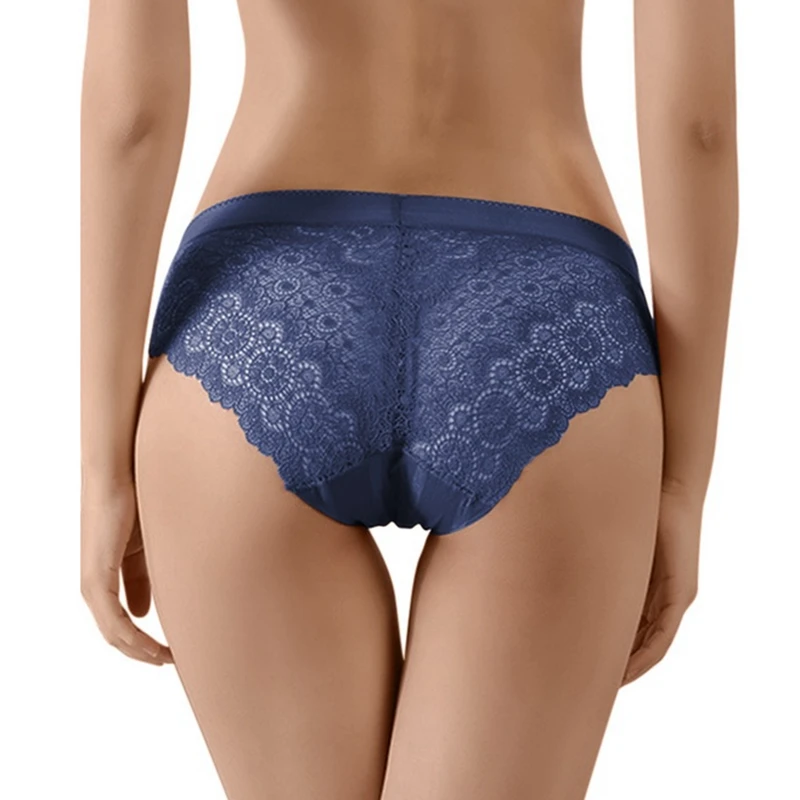 

Sweet Lace Women's Panties French Seamless Underwear Large Size Sexy Lingerie Transparent Femme Briefs Soft Cozy Underpants Sale