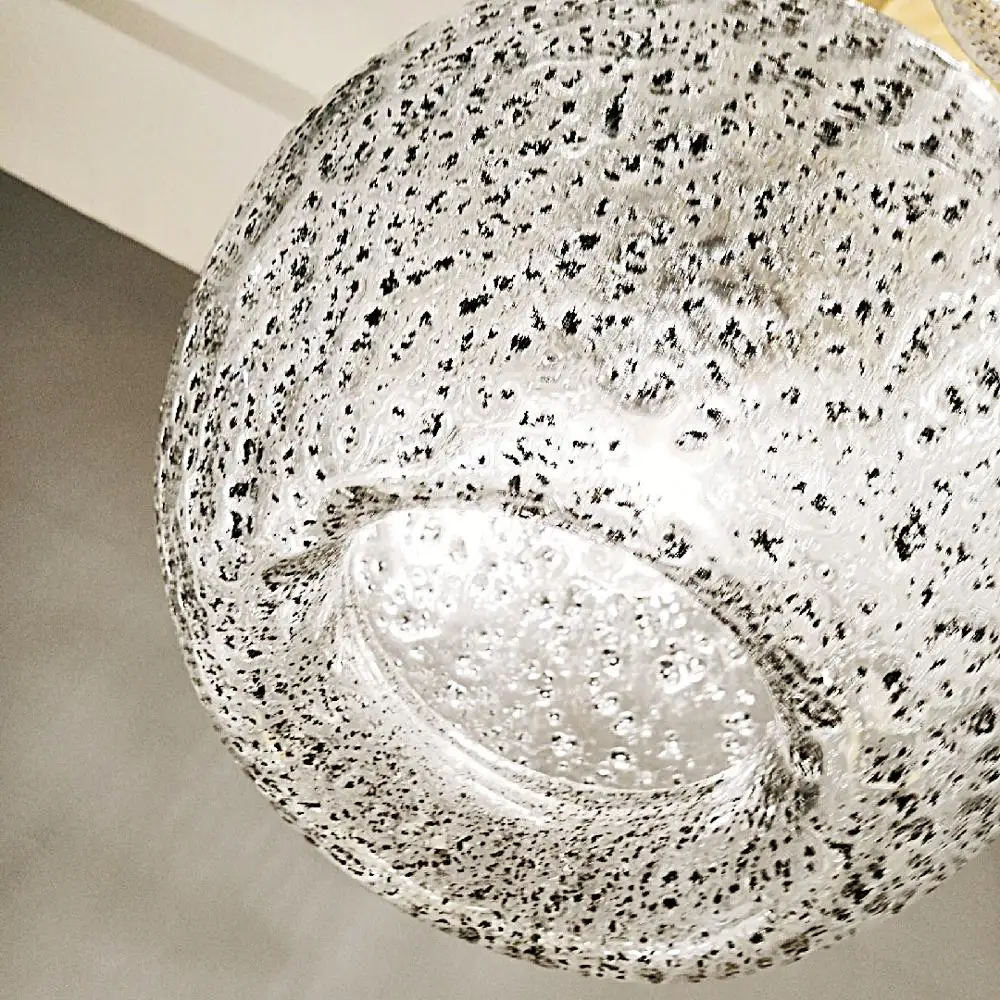 Подвесной светильник с подвеской уникальный дизайн стеклянный кристаллами