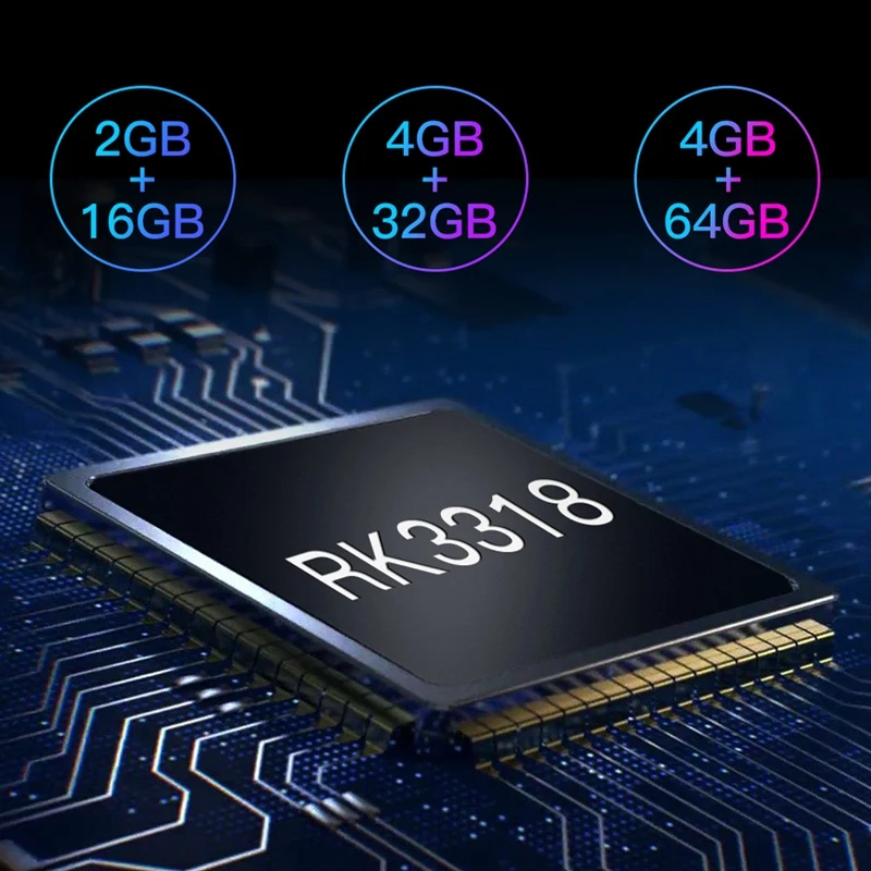 

H50-2 Android 10,0 RK3318 2,4/5G Wi-Fi Bluetooth 4K 3D