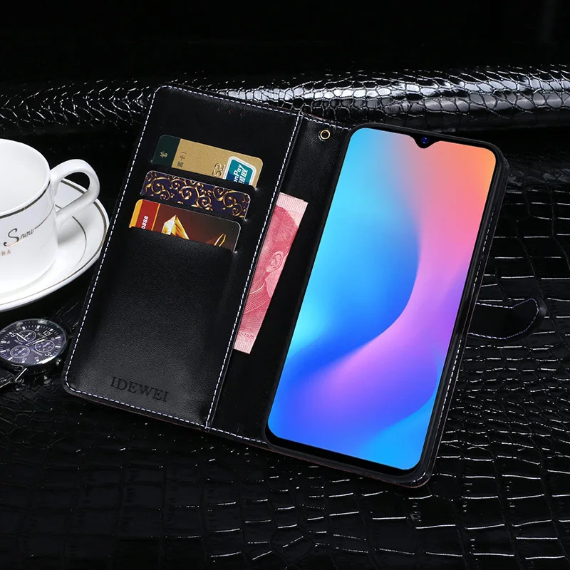 Чехол-бумажник для Blackview A60 роскошный откидной Чехол из крокодиловой кожи чехлы Pro