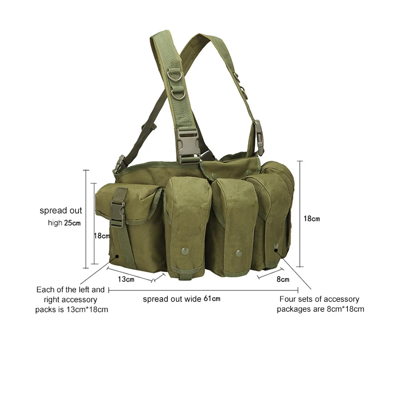 Нагрудная установка тактический жилет военная армия рандомный для страйкбола